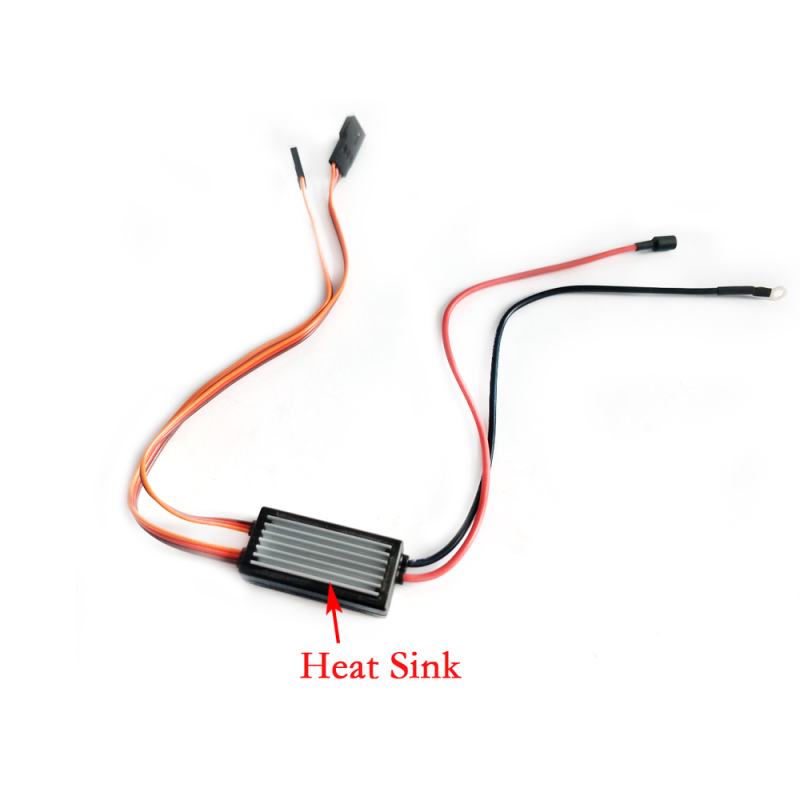 1 pc RCEXL On Board Glow System for Nitro Engine New Version w/ Heat Sink and Cover RC Airplane
