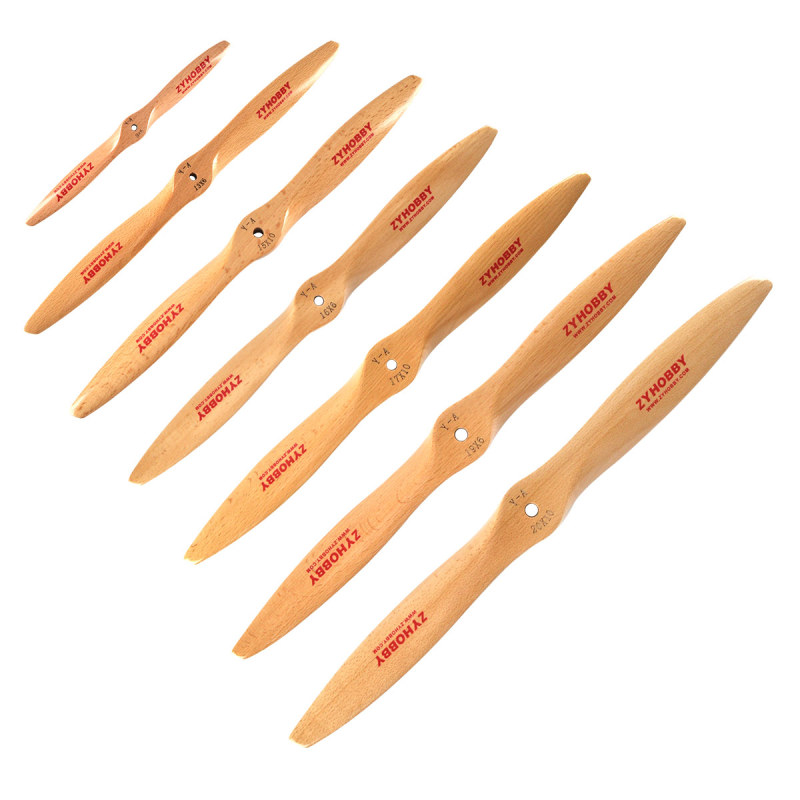 1Pcs 2-blade Wooden Wood Propeller Prop 9inch to 21inch for Gas RC Aircraft Model
