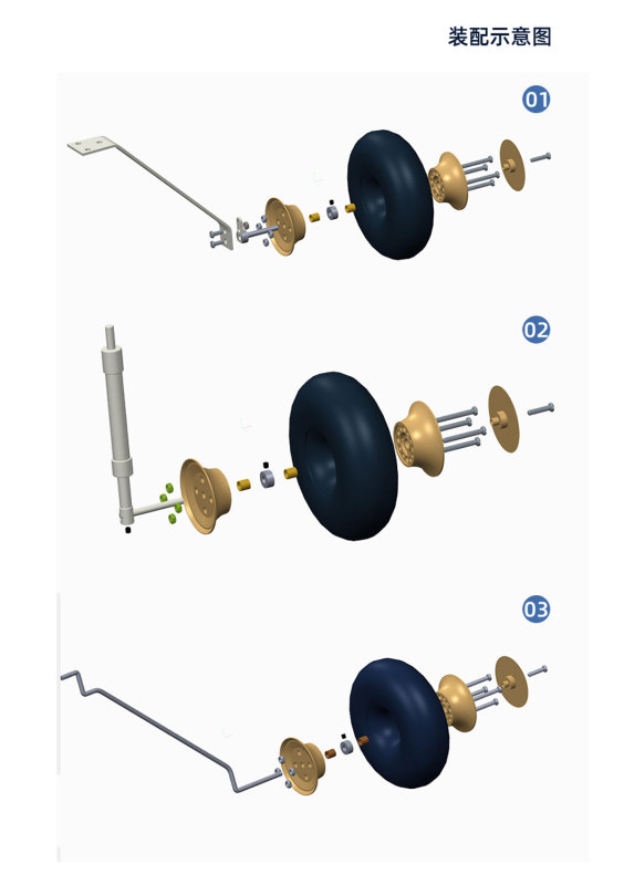 1 Pair Inflatable Tire Air Wheel Pneumatic Tyre Rubber Wheel 4/4.5/5/5.5inch for RC Aircraft Model Landing Gear Wheels