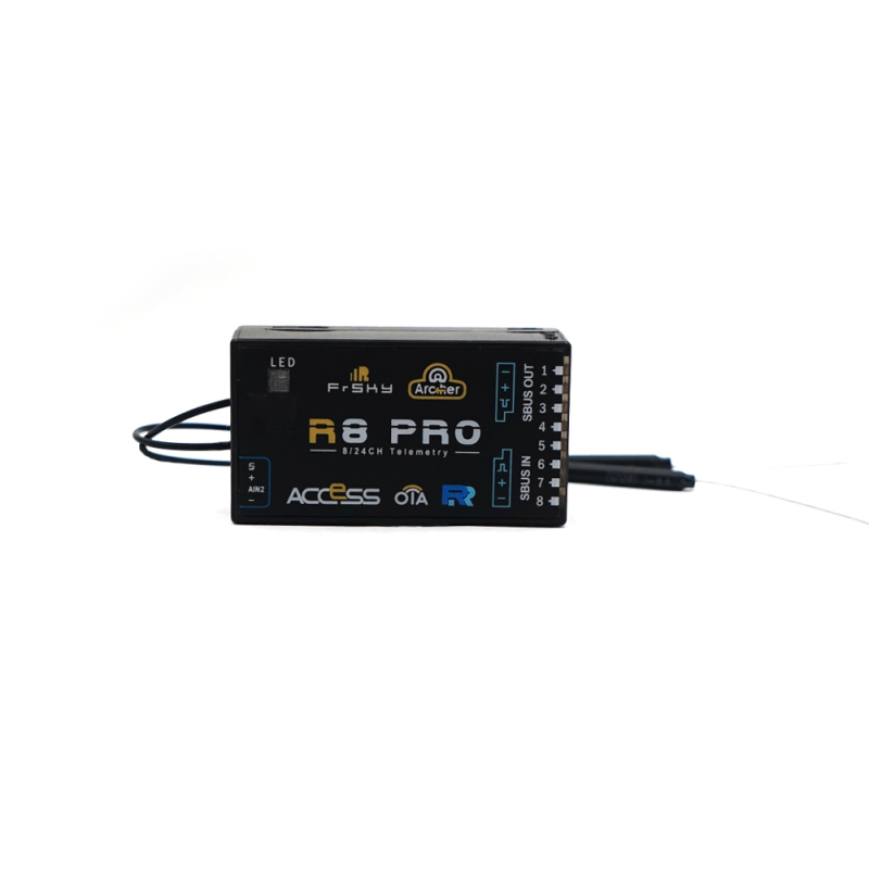 FrSky 2.4GHz ACCESS ARCHER R8 Pro RECEIVER with OTA Supports Signal Redundancy