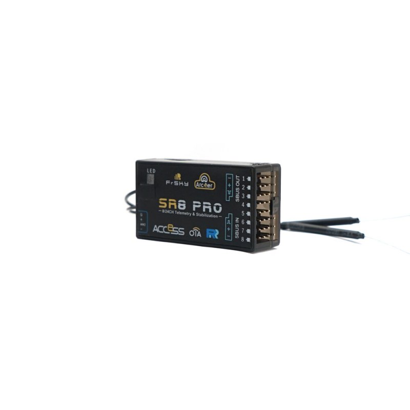 Frsky 2.4Ghz Archer Sr8 Pro Receiver 8 High-Precision Pwm Channel Outputs Access Protocol