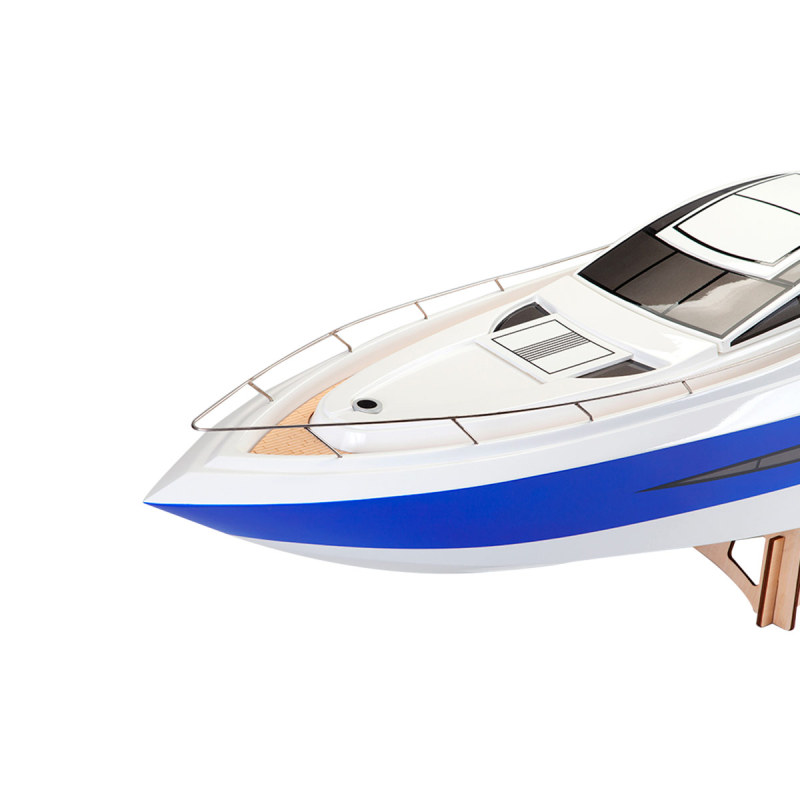 TFL 1305 Princess BWS 30°N 30CC Engine with φ6.35mm Dual Rudder System Fiber Glass Gas RC Boat (ARTR)