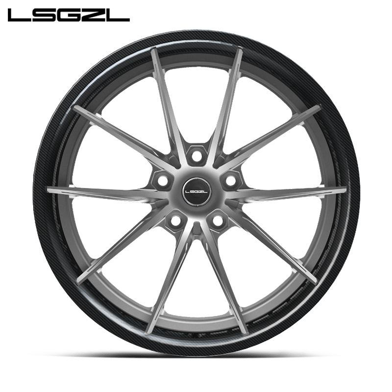 LSGZL Forged Alloy Wheel Rims Carbon Fiber G900 20 22 23 24 26 Inch