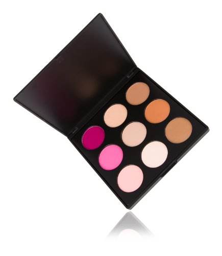 Coastal Scents Sleek Silhouette Blush, Highlighter, and Bronzer Palette (PL-017)