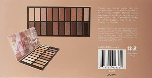 Coastal Scents Revealed Eye Shadow Palette