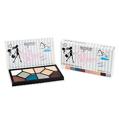 Coastal Scents Passport to Rio de Janeiro Eye Shadow Palette (PL-063)