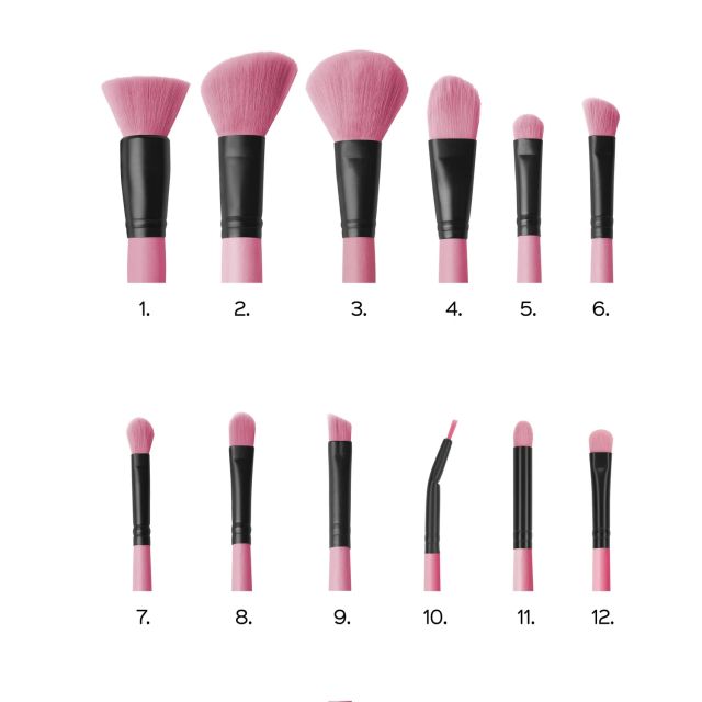 Brush affair collection Cherry Blossom 12 Brush Set