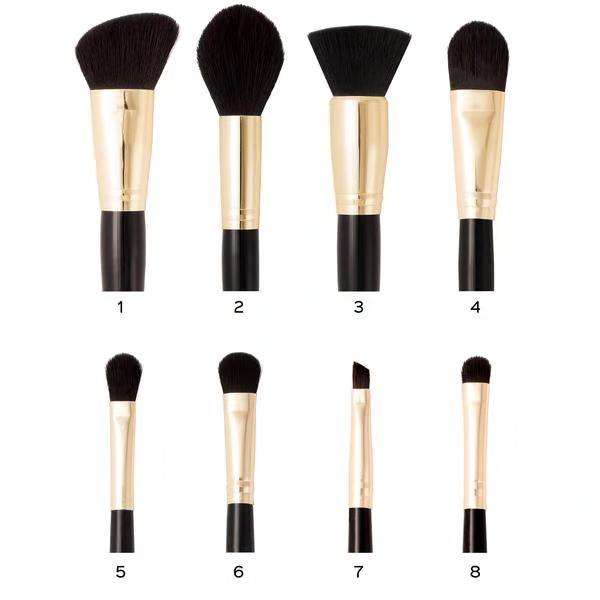 Coastal Scents Majestic 8-Brush Set( BR-SET-048)