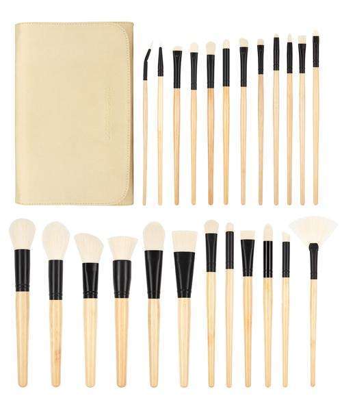 Coastal Scents Elite 24-Piece Brush Set Bamboo Collection( BR-SET-016)