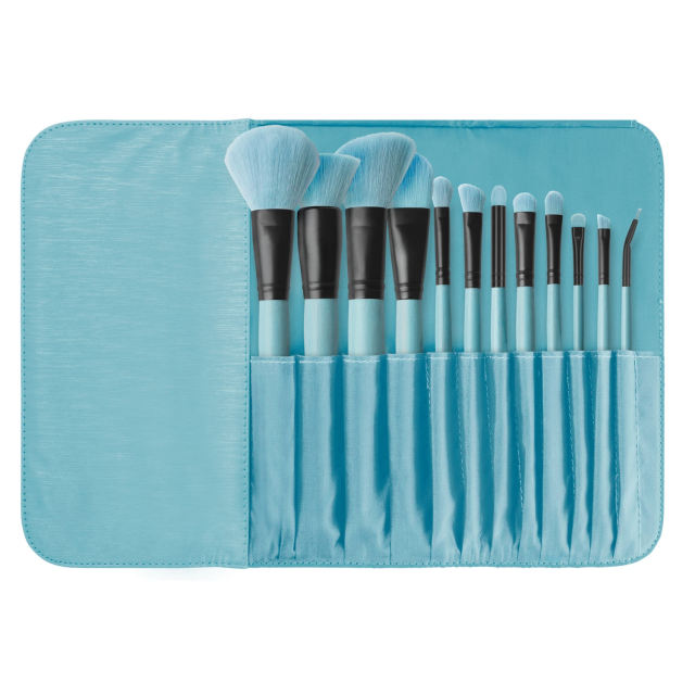 Brush Affair Collection Powder Blue 12 Brush Set