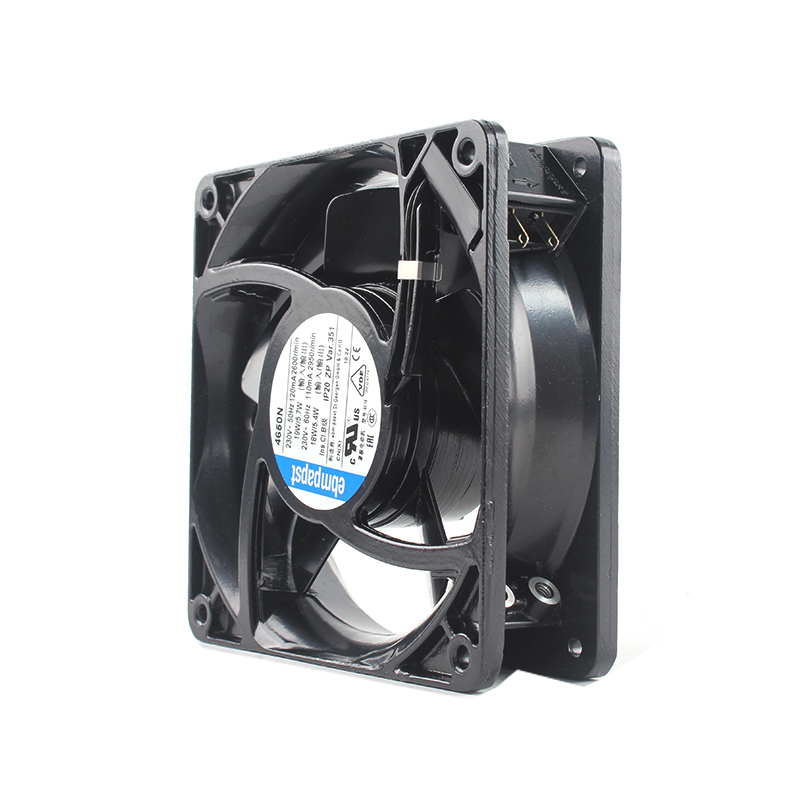 ebmpapst 12038 230V 19/18W Industrial small axial flow fan AC axial flow fan manufacturer 4650N