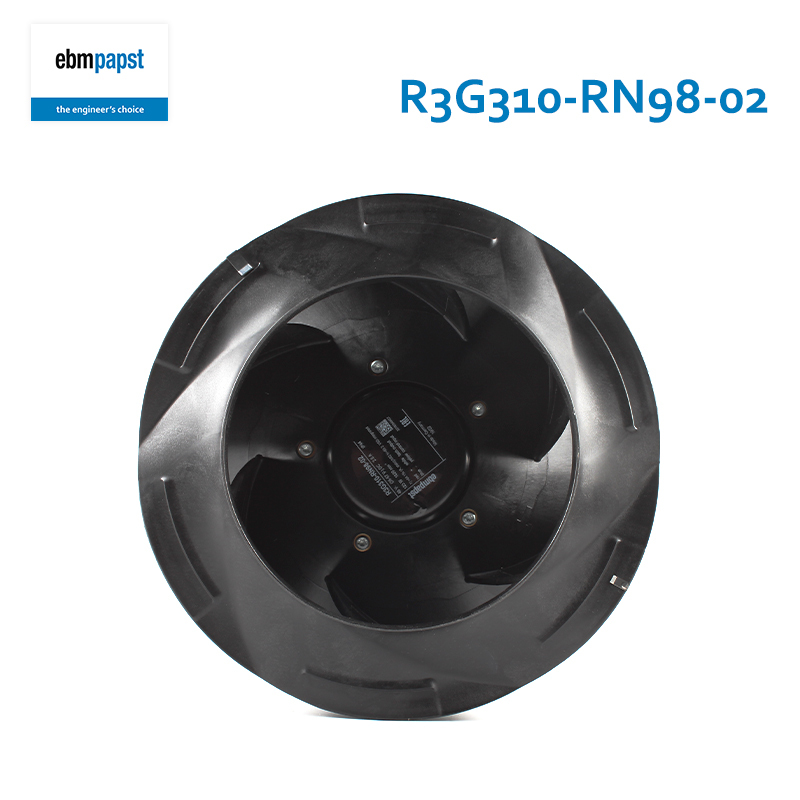 ebmpapst dc centrifugal fan cabinet centrifugal fan 310mm 48V 2.6A 123W R3G310-RN98-02