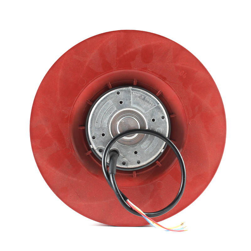 ebmpapst centrifugal fan industrial low noise centrifugal fan 220mm 48V 2.4A 100W R1G220-AB73-52