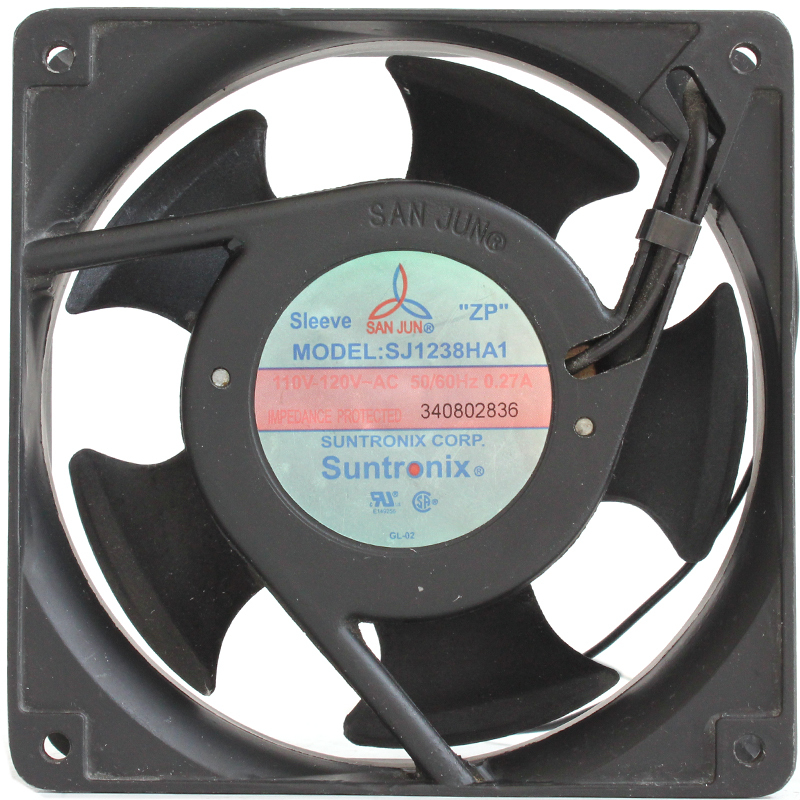 Suntronix 120x120x38mm axial ac fan freezer ac fan 12038 110-120V 0.27A 25/22W SJ1238HA1