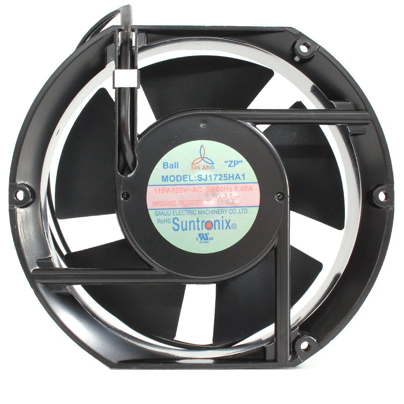 Suntronix 110v cooling fan cabinet cooling fan 172×150×51mm 0.45A 32/25W SJ1725HA1