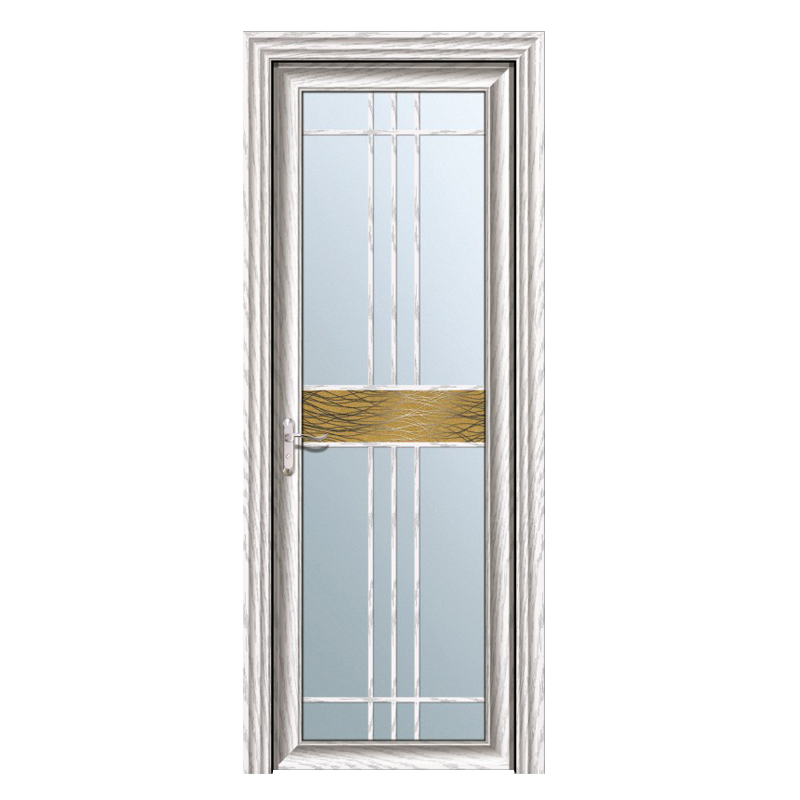 Aluminum Exterior Double Glass French Entry Door Swing Casement Door