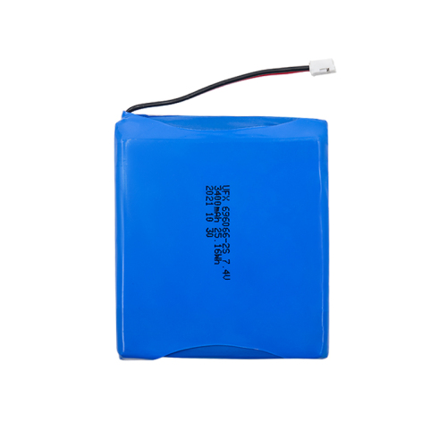 UFX696066-2S 3400mAh 7.4V China Lithium-ion Cell Factory Professional Custom
