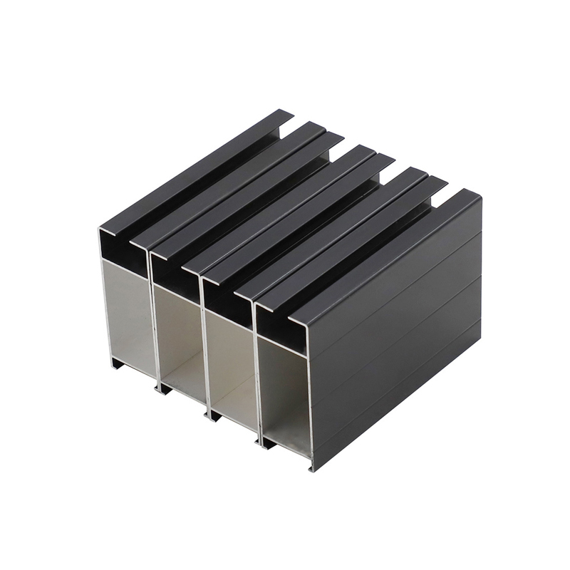 Aluminum profile with electrophoresis