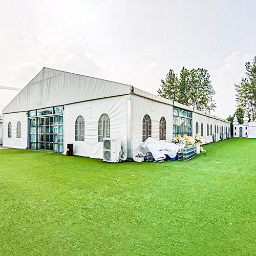 Romantic Wedding Marquee Tents on Grass