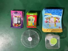 Automatic Ziplock Bag And Card Sticker Labeling Machine Bags Packing Machine