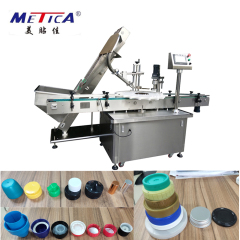 Automatic Rotary Type Capping Machine with Cap Feeder