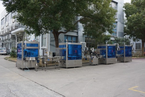 Face cream packaging machine line