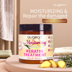 500ml private label wholesale augeas ginger keratin hair mask