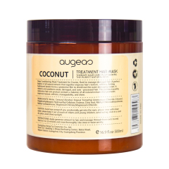 500ml private label wholesale augeas coconut keratin hair mask