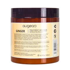 500ml private label wholesale augeas ginger keratin hair mask