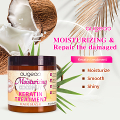 500ml private label wholesale augeas coconut keratin hair mask