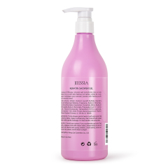 wholesale 730ml keratin whitening shower gel