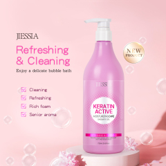 wholesale 730ml keratin whitening shower gel