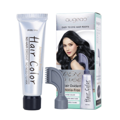 home use augeas 100ml semi-permanent black hair color cream
