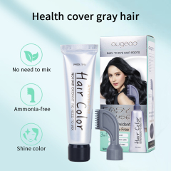 home use augeas 100ml semi-permanent black hair color cream