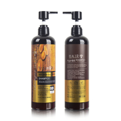 wholesale no logo 900ml argan oil shampoo