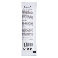 15ml private label wholesale jiessia keratin hair mask sachet