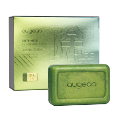 augeas body care products organic best anti-mite soap 110g cleaning soap