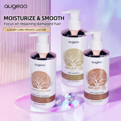 Private label 550ml hair care smooth repair argan oil hair conditioner