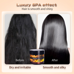 500ml castor oil smooth repair moisturizing anti hair loss hair growth mask