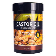 1000ml private label castor oil repair damaged hair growth mask anti hair loss hair mask