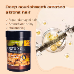 1000ml private label castor oil repair damaged hair growth mask anti hair loss hair mask