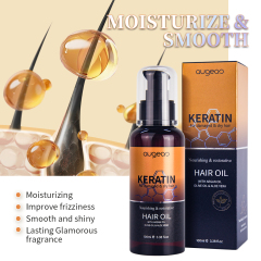 Augeas Treatment essential Serum Nourishing Hair Care Herbal Wild keratin Hair Oil