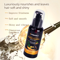 Meidu Hair care Treatment herbal keratin ginger collagen essential Serum Nourishing long Hair Oil