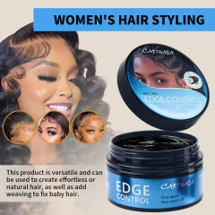 private label braid molding strong hold styling edge control hair wax for women men