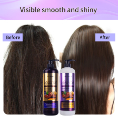 Wholesale hair care treatment anti frizz collagen scalp care argan oil hair mask shampoo conditioner hair care set
