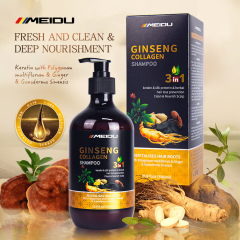 Meidu collagen herbal natural anti dandruff scalp care control oil hair shampoo