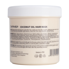 Wholesale hair care treatment anti frizz coconut repair damaged smooth hair mask