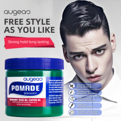 Private label Augeas 397g styling extra strong hold Hair Pomade For man