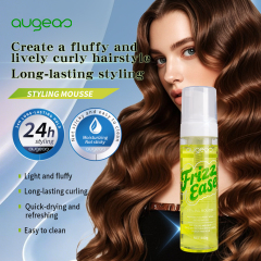 Private label styling extra strong hold mousse foam Hair mousse For curly hair