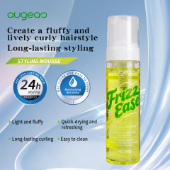 Private label styling extra strong hold mousse foam Hair mousse For curly hair